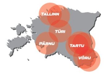 Töötajateveo piirkonnad 2025